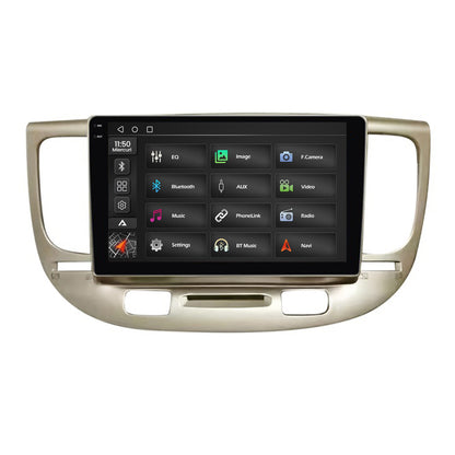 Navigatie 2K Kia Rio (2006-2011), Android, S-Quadcore / 4GB RAM + 64GB ROM, 9.5 Inch - AD-BGS90042K+AD-BGRKIT232
