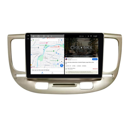 Navigatie 2K Kia Rio (2006-2011), Android, S-Quadcore / 4GB RAM + 64GB ROM, 9.5 Inch - AD-BGS90042K+AD-BGRKIT232