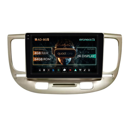 Navigatie 2K Kia Rio (2006-2011), Android, S-Quadcore / 4GB RAM + 64GB ROM, 9.5 Inch - AD-BGS90042K+AD-BGRKIT232