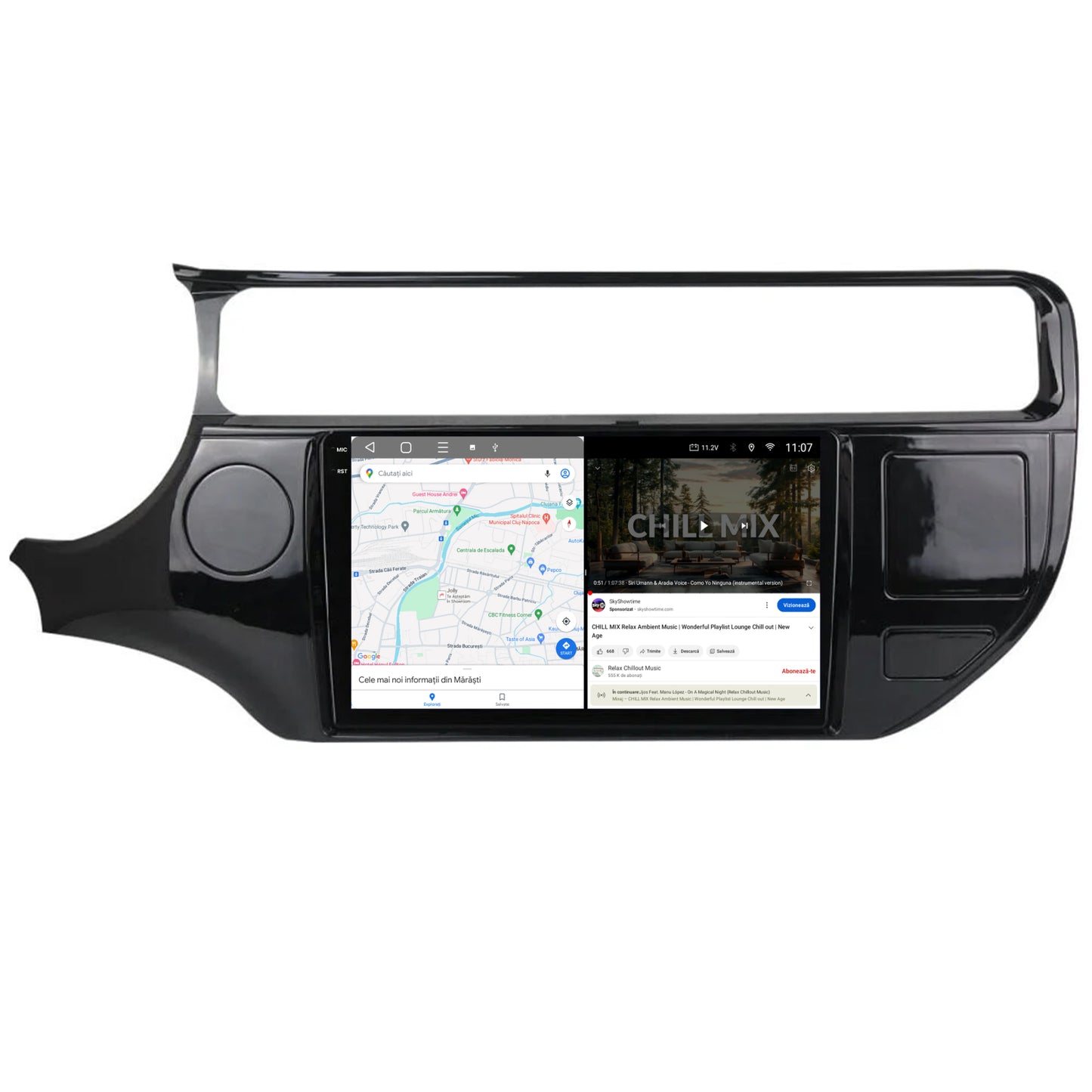 Navigatie 2K Kia Rio (2014-2017), Android, S-Quadcore / 4GB RAM + 64GB ROM, 9.5 Inch - AD-BGS90042K+AD-BGRKIT228