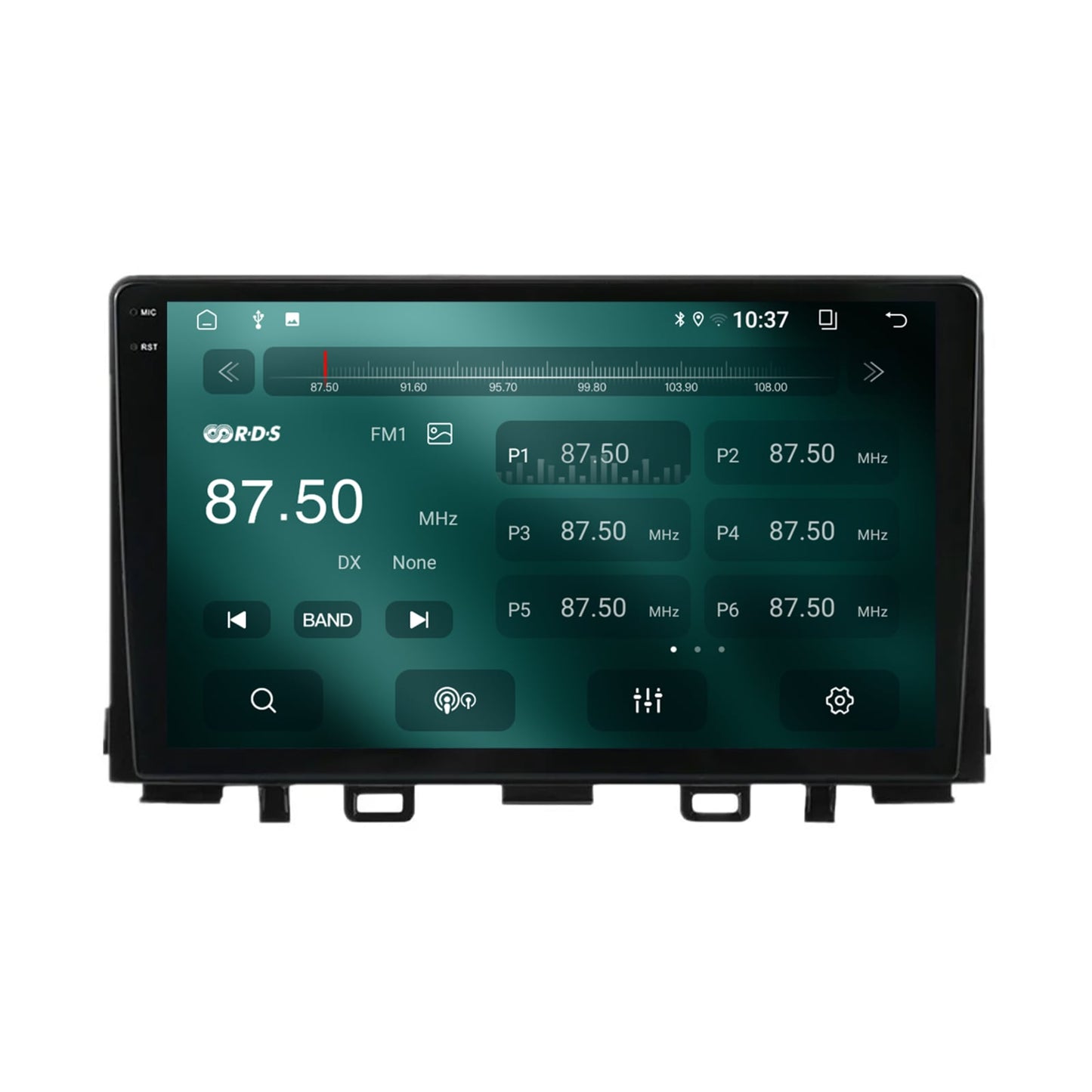 Navigatie 2K Kia Rio (2017-2024), Android, S-Quadcore / 4GB RAM + 64GB ROM, 9.5 Inch - AD-BGS90042K+AD-BGRKIT222
