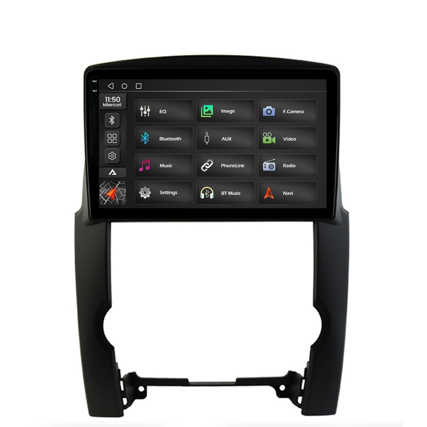 Navigatie 2K Kia Sorento (2009-2013), Android, S-Quadcore / 4GB RAM + 64GB ROM, 10.36 Inch - AD-BGS100042K+AD-BGRKIT208