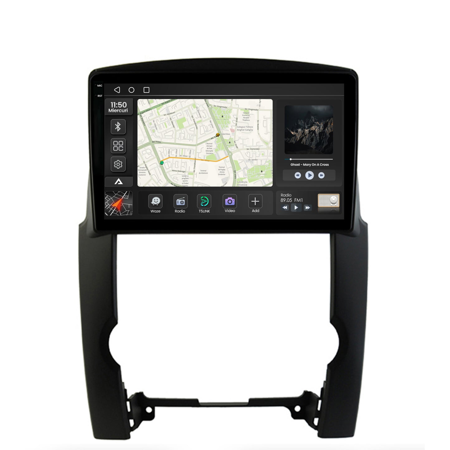 Navigatie 2K Kia Sorento (2009-2013), Android, S-Quadcore / 4GB RAM + 64GB ROM, 10.36 Inch - AD-BGS100042K+AD-BGRKIT208