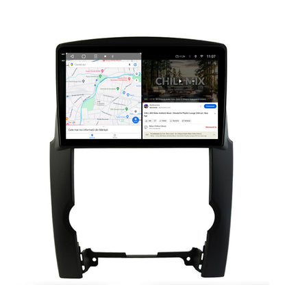 Navigatie 2K Kia Sorento (2009-2013), Android, S-Quadcore / 4GB RAM + 64GB ROM, 10.36 Inch - AD-BGS100042K+AD-BGRKIT208