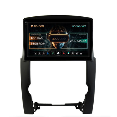 Navigatie 2K Kia Sorento (2009-2013), Android, S-Quadcore / 4GB RAM + 64GB ROM, 10.36 Inch - AD-BGS100042K+AD-BGRKIT208