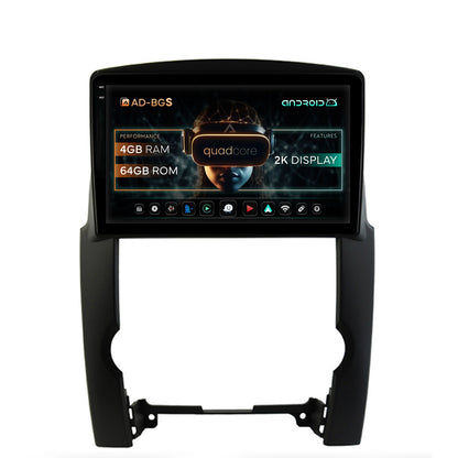 Navigatie 2K Kia Sorento (2009-2013), Android, S-Quadcore / 4GB RAM + 64GB ROM, 10.36 Inch - AD-BGS100042K+AD-BGRKIT208