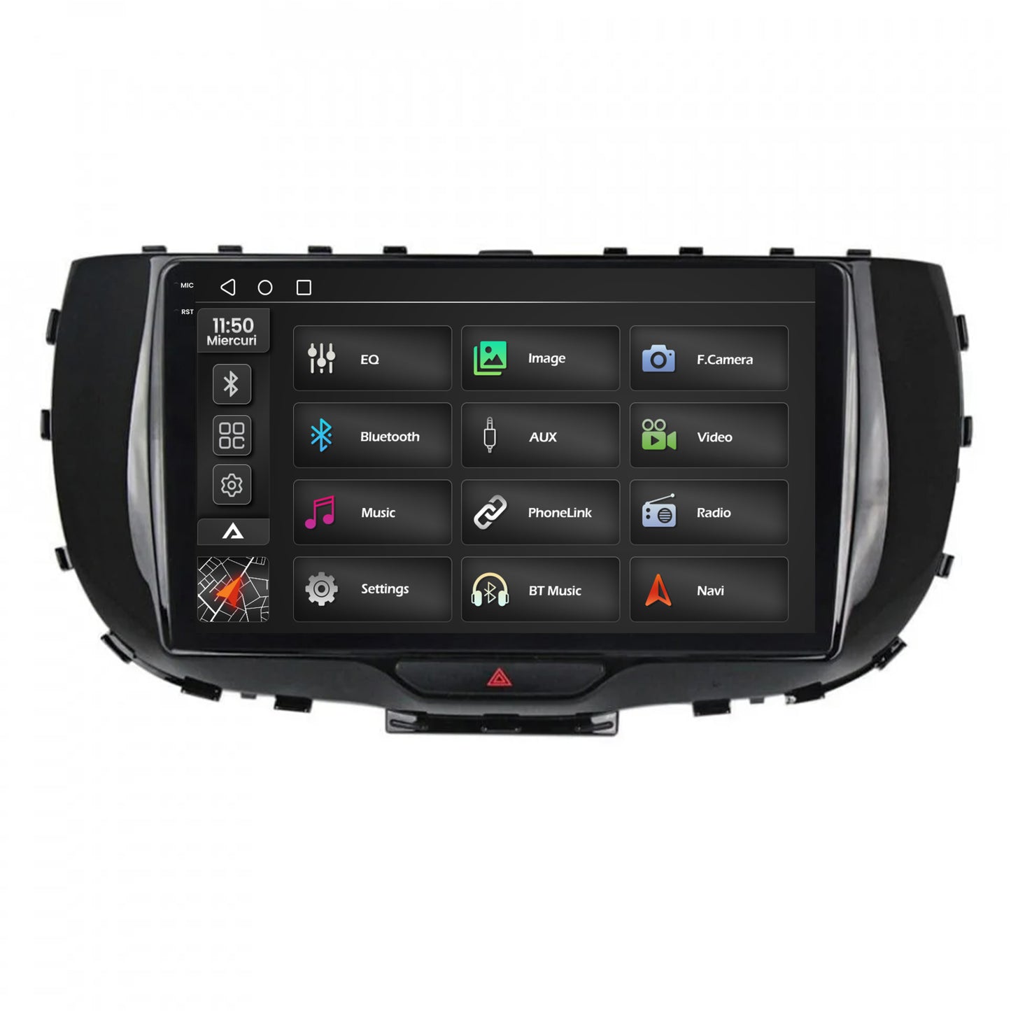 Navigatie 2K Kia Soul (2019+), Android, S-Quadcore / 4GB RAM + 64GB ROM, 9.5 Inch - AD-BGS90042K+AD-BGRKIT235