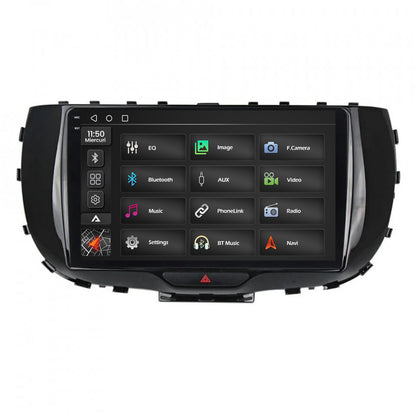 Navigatie 2K Kia Soul (2019+), Android, S-Quadcore / 4GB RAM + 64GB ROM, 9.5 Inch - AD-BGS90042K+AD-BGRKIT235