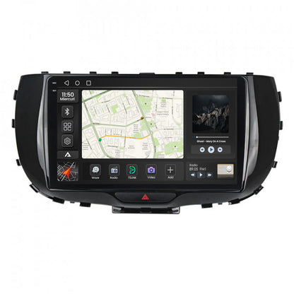 Navigatie 2K Kia Soul (2019+), Android, S-Quadcore / 4GB RAM + 64GB ROM, 9.5 Inch - AD-BGS90042K+AD-BGRKIT235