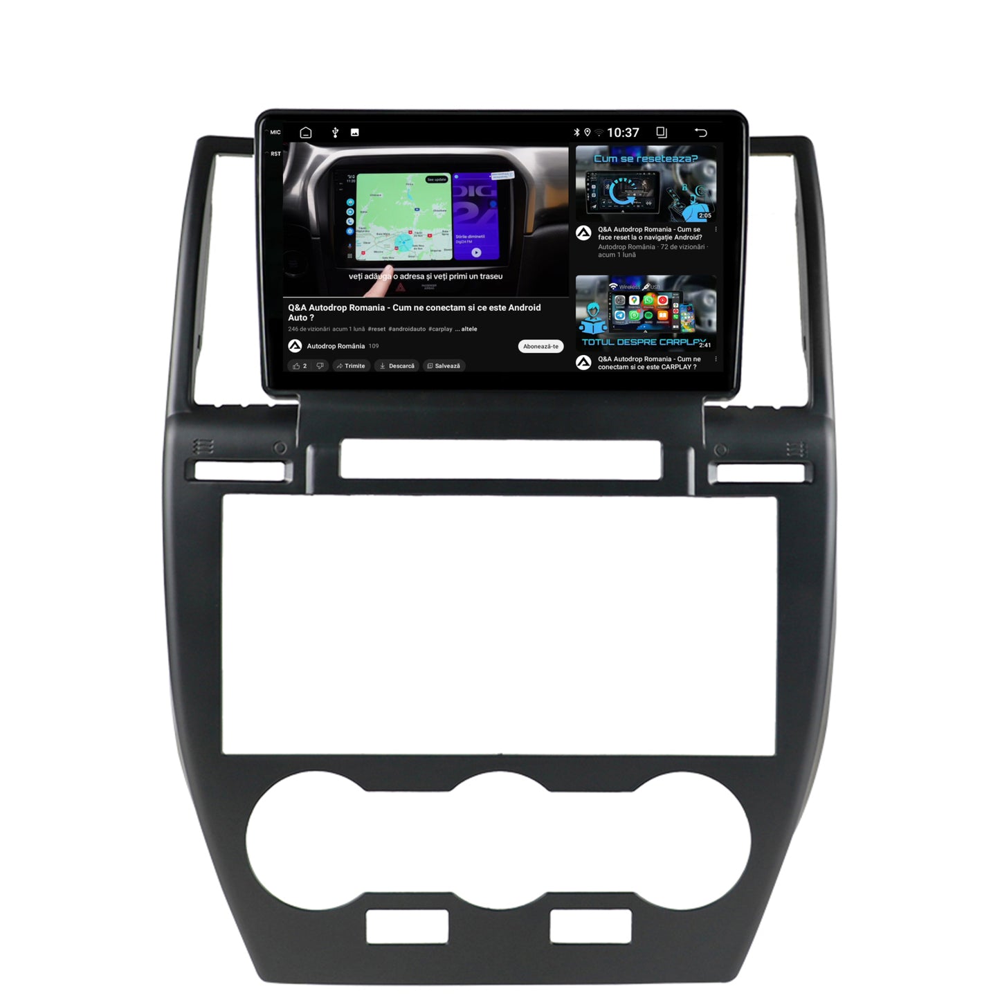 Navigatie 2K Land Rover Freelander 2 (2006-2012), Android, S-Quadcore / 4GB RAM + 64GB ROM, 9.5 Inch - AD-BGS90042K+AD-BGRKIT430