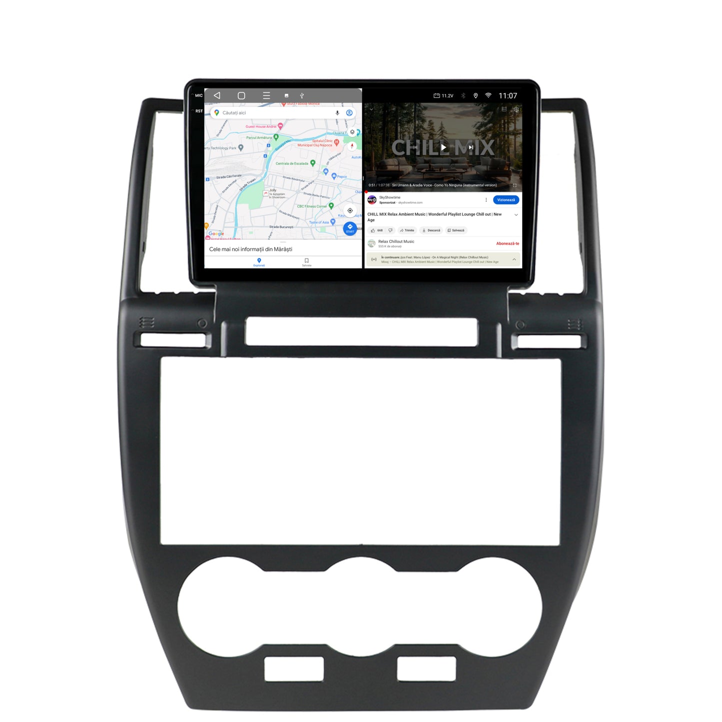 Navigatie 2K Land Rover Freelander 2 (2006-2012), Android, S-Quadcore / 4GB RAM + 64GB ROM, 9.5 Inch - AD-BGS90042K+AD-BGRKIT430