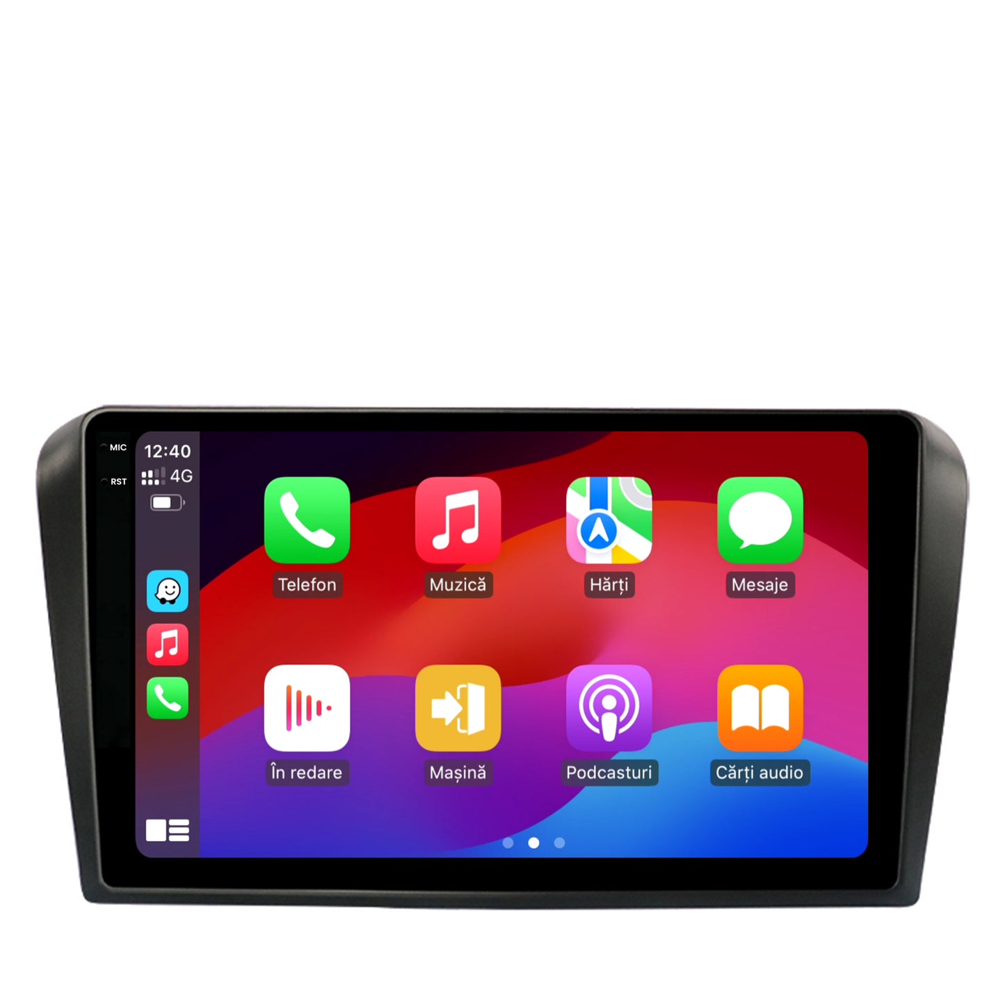 Navigatie 2K Mazda 3 (2003-2009), Android, S-Quadcore / 4GB RAM + 64GB ROM, 9.5 Inch - AD-BGS90042K+AD-BGRKIT322