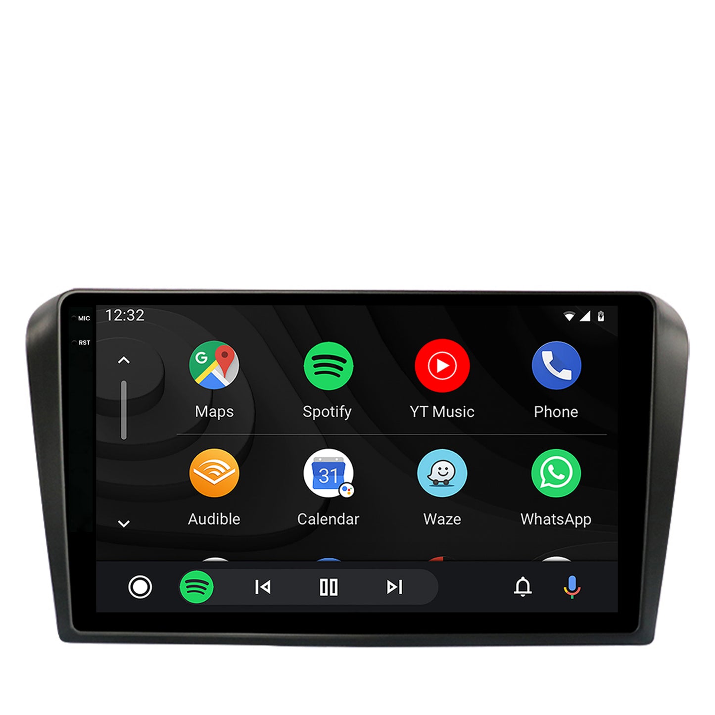 Navigatie 2K Mazda 3 (2003-2009), Android, S-Quadcore / 4GB RAM + 64GB ROM, 9.5 Inch - AD-BGS90042K+AD-BGRKIT322
