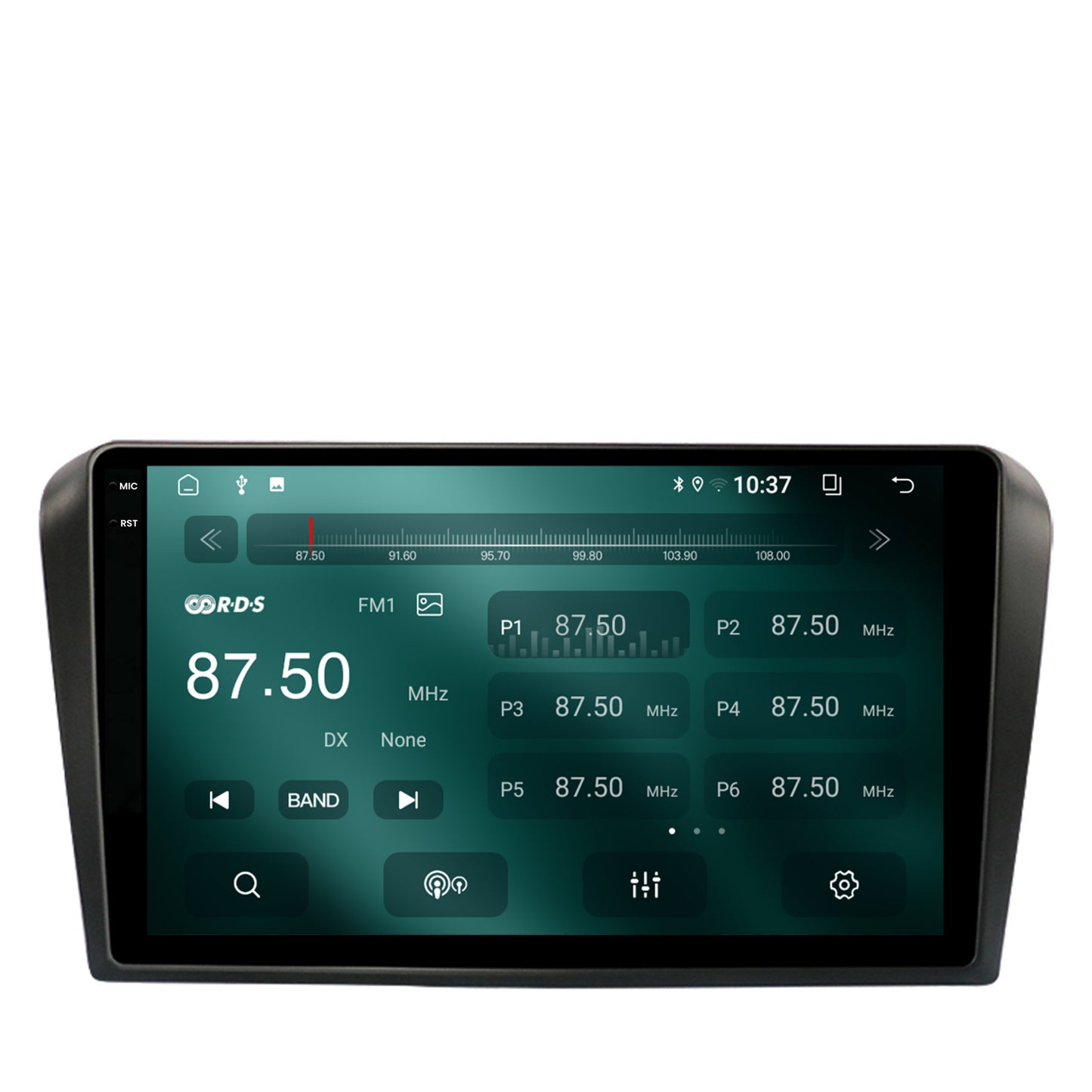 Navigatie 2K Mazda 3 (2003-2009), Android, S-Quadcore / 4GB RAM + 64GB ROM, 9.5 Inch - AD-BGS90042K+AD-BGRKIT322