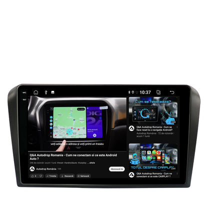 Navigatie 2K Mazda 3 (2003-2009), Android, S-Quadcore / 4GB RAM + 64GB ROM, 9.5 Inch - AD-BGS90042K+AD-BGRKIT322