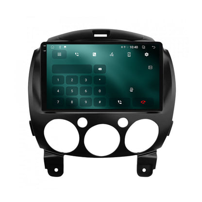 Navigatie 2K Mazda 2 (2007-2014), Android, S-Quadcore / 4GB RAM + 64GB ROM, 9.5 Inch - AD-BGS90042K+AD-BGRKIT325
