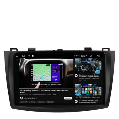 Navigatie 2K Mazda 3 (2009-2013), Android, S-Quadcore / 4GB RAM + 64GB ROM, 9.5 Inch - AD-BGS90042K+AD-BGRKIT320