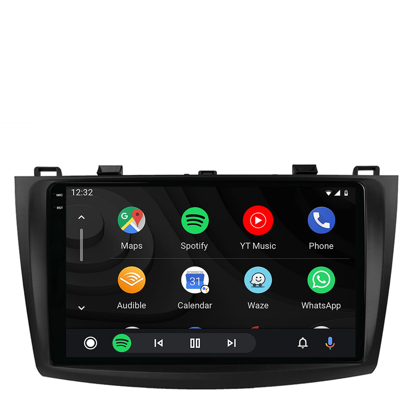 Navigatie 2K Mazda 3 (2009-2013), Android, S-Quadcore / 4GB RAM + 64GB ROM, 9.5 Inch - AD-BGS90042K+AD-BGRKIT320