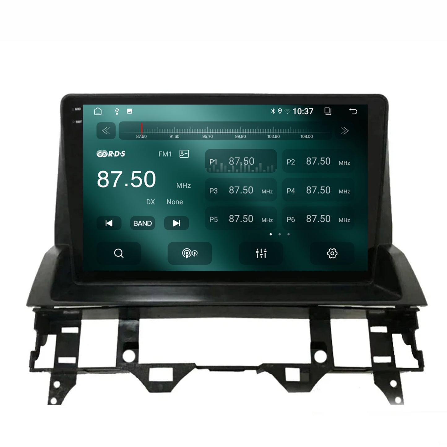 Navigatie 2K Mazda 6 (2002-2008), Android, S-Quadcore / 4GB RAM + 64GB ROM, 10.36 Inch - AD-BGS100042K+AD-BGRKIT321V2