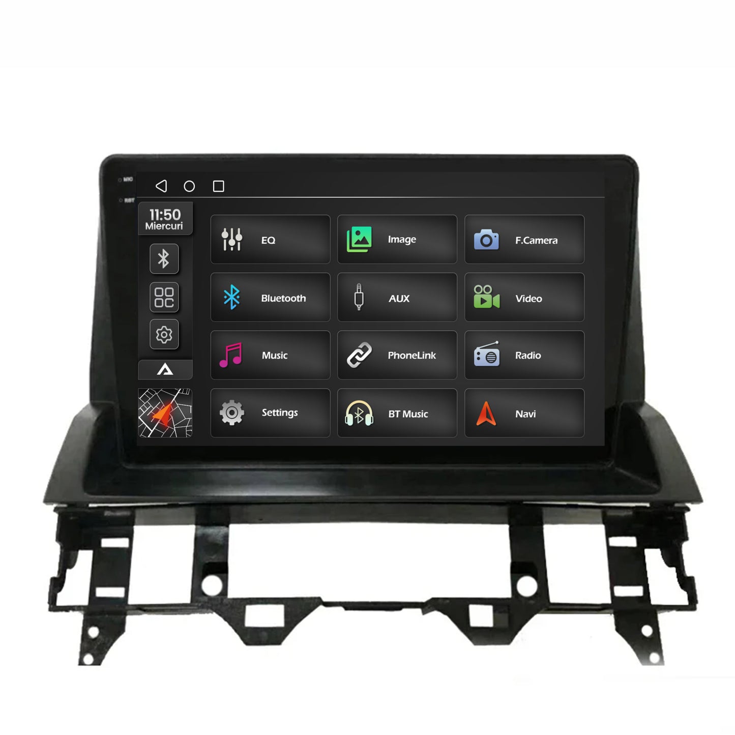 Navigatie 2K Mazda 6 (2002-2008), Android, S-Quadcore / 4GB RAM + 64GB ROM, 10.36 Inch - AD-BGS100042K+AD-BGRKIT321V2