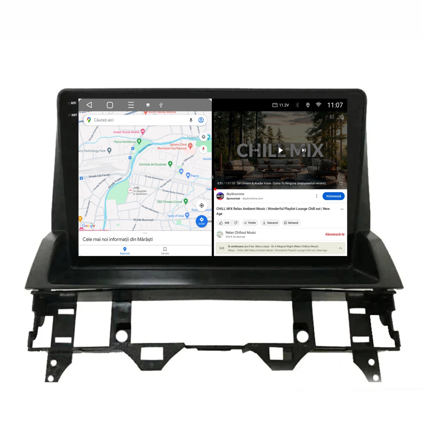 Navigatie 2K Mazda 6 (2002-2008), Android, S-Quadcore / 4GB RAM + 64GB ROM, 10.36 Inch - AD-BGS100042K+AD-BGRKIT321V2