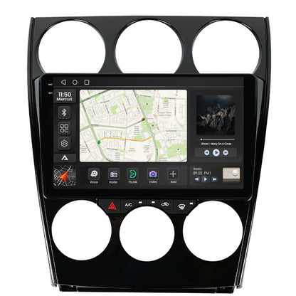 Navigatie 2K Mazda 6 (2002-2008), Android, S-Quadcore / 4GB RAM + 64GB ROM, 9.5 Inch - AD-BGS90042K+AD-BGRKIT321