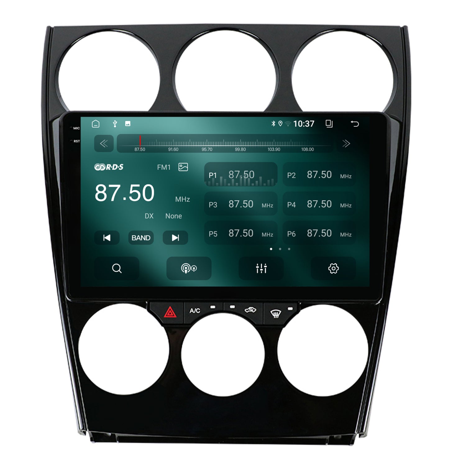 Navigatie 2K Mazda 6 (2002-2008), Android, S-Quadcore / 4GB RAM + 64GB ROM, 9.5 Inch - AD-BGS90042K+AD-BGRKIT321