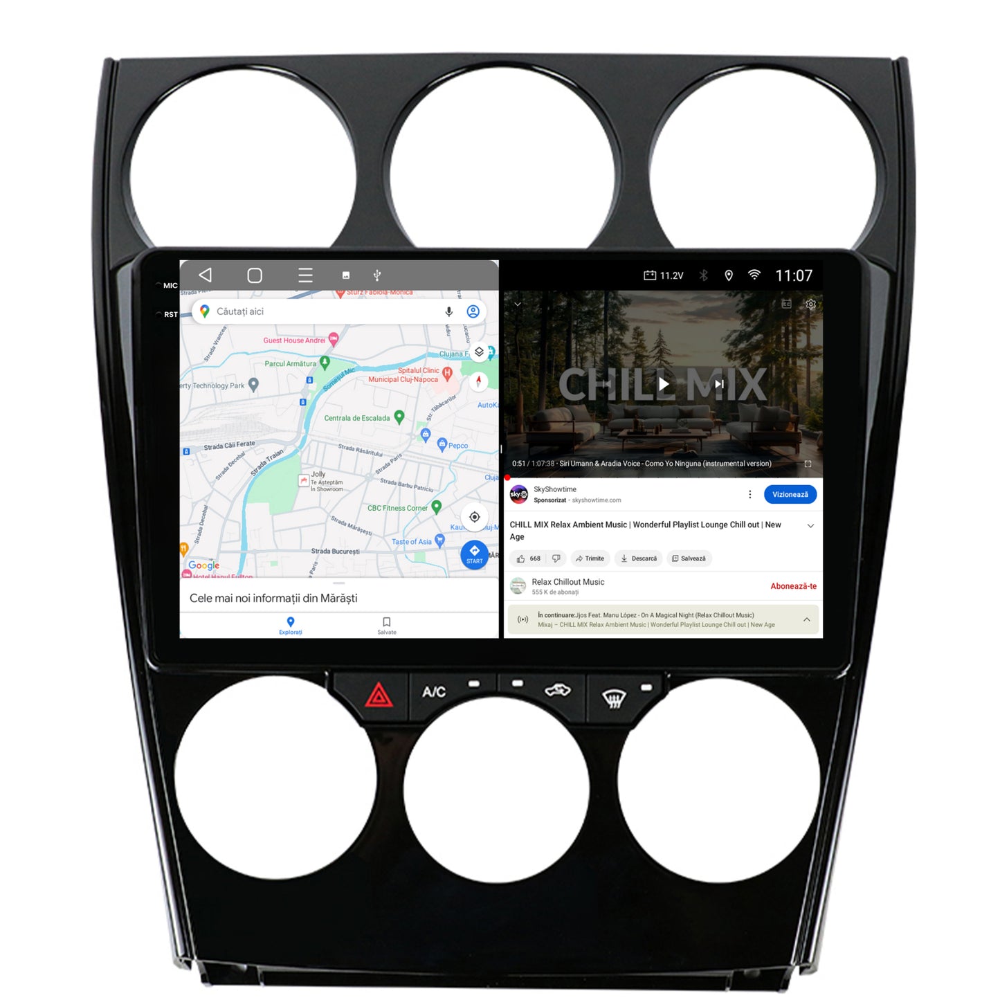 Navigatie 2K Mazda 6 (2002-2008), Android, S-Quadcore / 4GB RAM + 64GB ROM, 9.5 Inch - AD-BGS90042K+AD-BGRKIT321