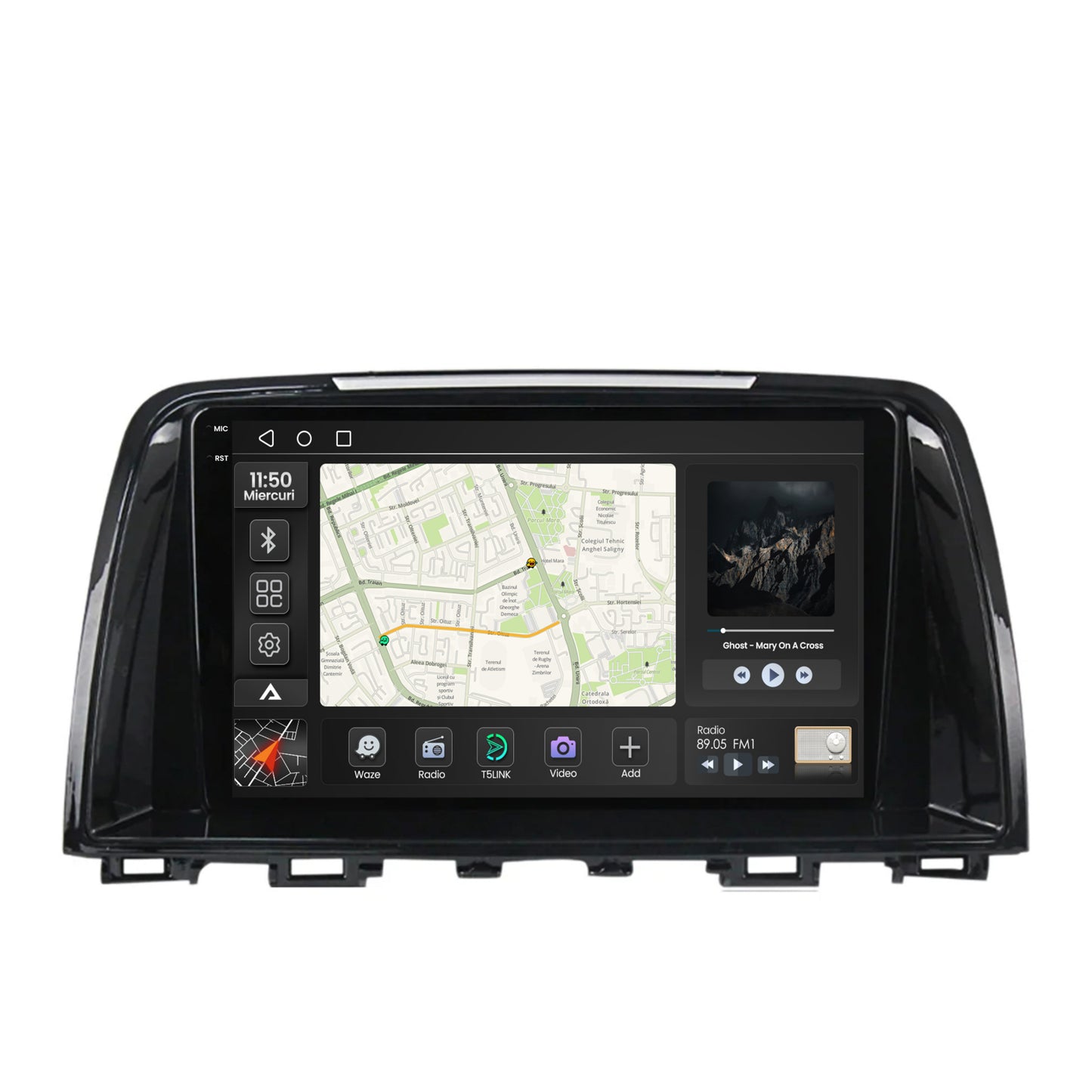 Navigatie 2K Mazda 6 (2013-2015), Android, S-Quadcore / 4GB RAM + 64GB ROM, 9.5 Inch - AD-BGS90042K+AD-BGRKIT328v2