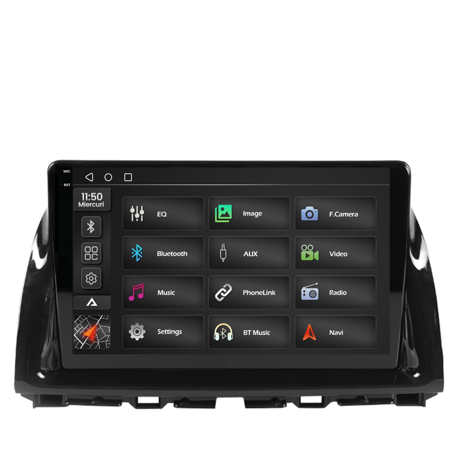 Navigatie 2K Mazda CX-5 (2012-2015), Android, S-Quadcore / 4GB RAM + 64GB ROM, 10.36 Inch - AD-BGS100042K+AD-BGRKIT319