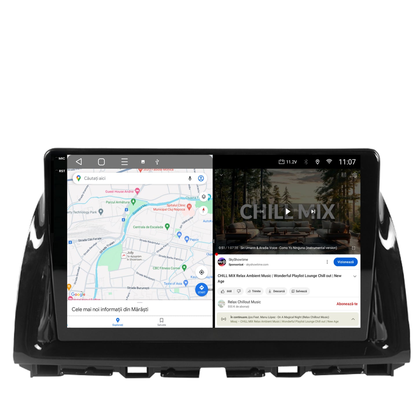 Navigatie 2K Mazda CX-5 (2012-2015), Android, S-Quadcore / 4GB RAM + 64GB ROM, 10.36 Inch - AD-BGS100042K+AD-BGRKIT319