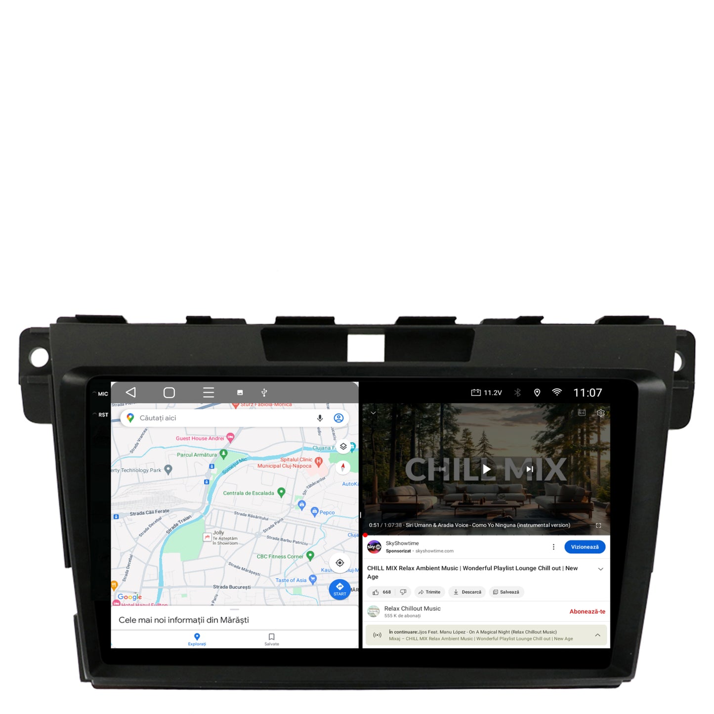 Navigatie 2K Mazda CX-7 (2008-2013), Android, S-Quadcore / 4GB RAM + 64GB ROM, 9.5 Inch - AD-BGS90042K+AD-BGRKIT326