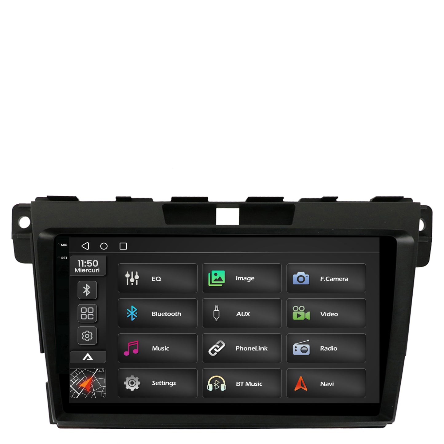 Navigatie 2K Mazda CX-7 (2008-2013), Android, S-Quadcore / 4GB RAM + 64GB ROM, 9.5 Inch - AD-BGS90042K+AD-BGRKIT326