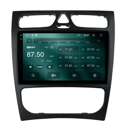 Navigatie 2K Mercedes Benz C-Class W203 (2000-2005), Android, S-Quadcore / 4GB RAM + 64GB ROM, 9.5 Inch - AD-BGS90042K+AD-BGRKIT416