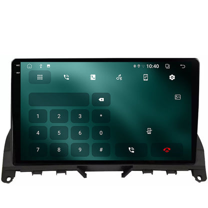 Navigatie 2K Mercedes Benz C-Class W204 (2006-2012),Android, S-Quadcore / 4GB RAM + 64GB ROM, 9.5 Inch - AD-BGS90042K+AD-BGRKIT419