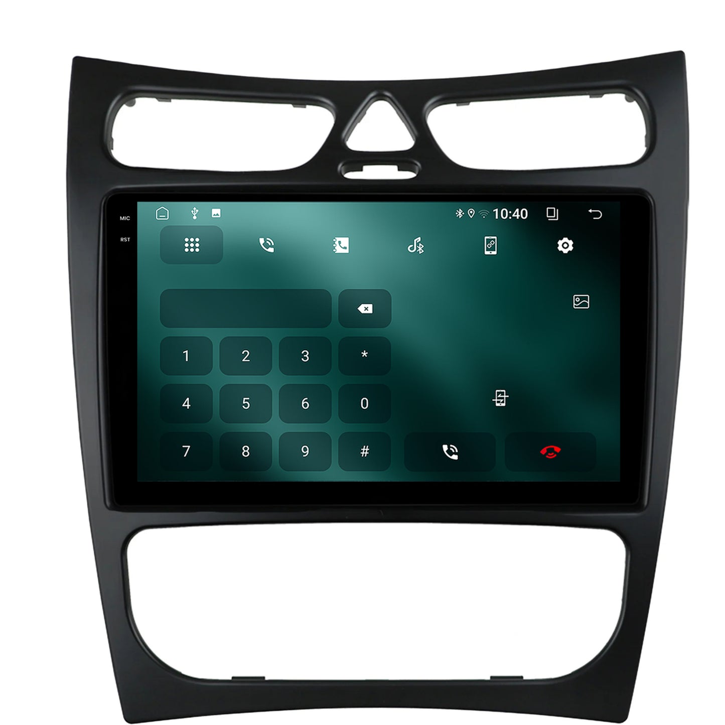 Navigatie 2K Mercedes Benz CLK W209 (2000-2005) (2000-2005), Android, S-Quadcore / 4GB RAM + 64GB ROM, 9.5 Inch - AD-BGS90042K+AD-BGRKIT416V2