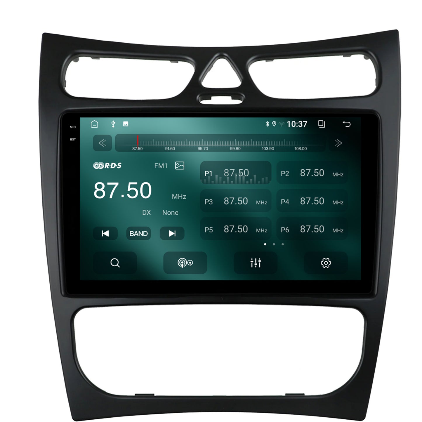 Navigatie 2K Mercedes Benz CLK W209 (2000-2005) (2000-2005), Android, S-Quadcore / 4GB RAM + 64GB ROM, 9.5 Inch - AD-BGS90042K+AD-BGRKIT416V2