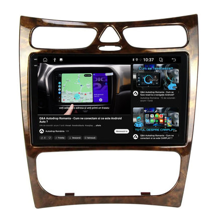 Navigatie 2K Mercedes Benz CLK W209 (2000-2005), Android, S-Quadcore / 4GB RAM + 64GB ROM, 9.5 Inch - AD-BGS90042K+AD-BGRKIT416V4