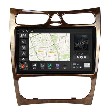 Navigatie 2K Mercedes Benz CLK W209 (2000-2005), Android, S-Quadcore / 4GB RAM + 64GB ROM, 9.5 Inch - AD-BGS90042K+AD-BGRKIT416V4