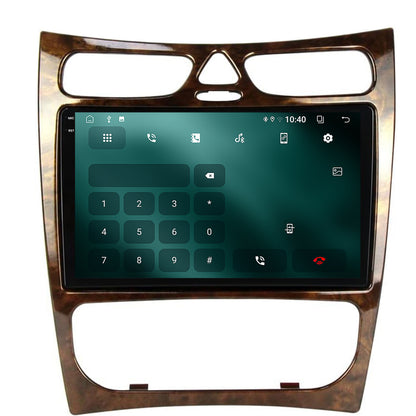 Navigatie 2K Mercedes Benz CLK W209 (2000-2005), Android, S-Quadcore / 4GB RAM + 64GB ROM, 9.5 Inch - AD-BGS90042K+AD-BGRKIT416V4