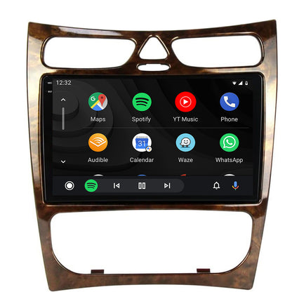 Navigatie 2K Mercedes Benz CLK W209 (2000-2005), Android, S-Quadcore / 4GB RAM + 64GB ROM, 9.5 Inch - AD-BGS90042K+AD-BGRKIT416V4