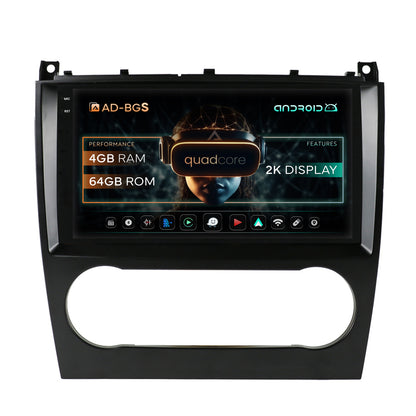 Navigatie 2K Mercedes Benz G-Class W463 (2009-2012), Android, S-Quadcore / 4GB RAM + 64GB ROM, 9.5 Inch - AD-BGS90042K+AD-BGRKIT414v2