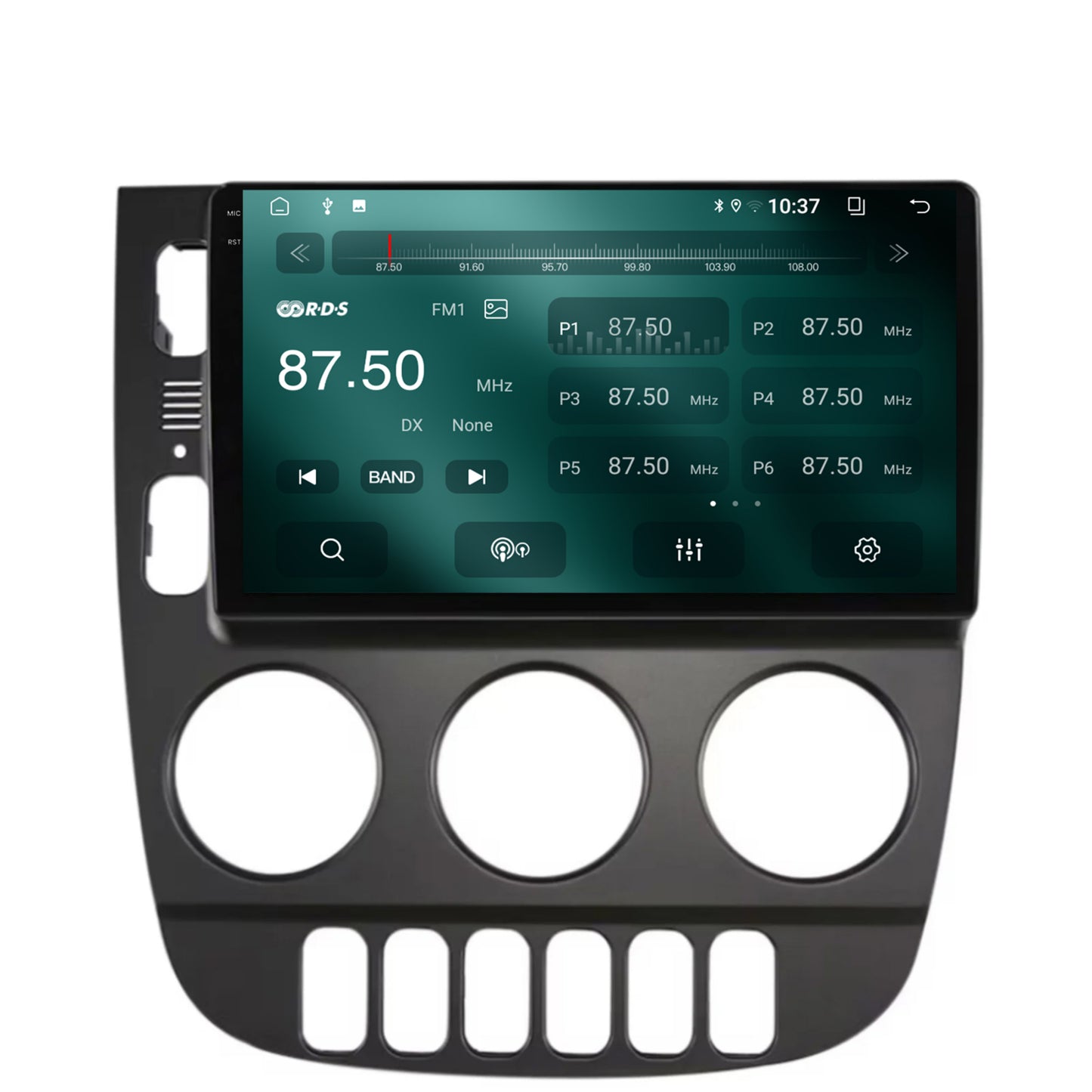 Navigatie 2K Mercedes Benz ML W163 (1998-2005), Android, S-Quadcore / 4GB RAM + 64GB ROM, 9.5 Inch - AD-BGS90042K+AD-BGRKIT405V3