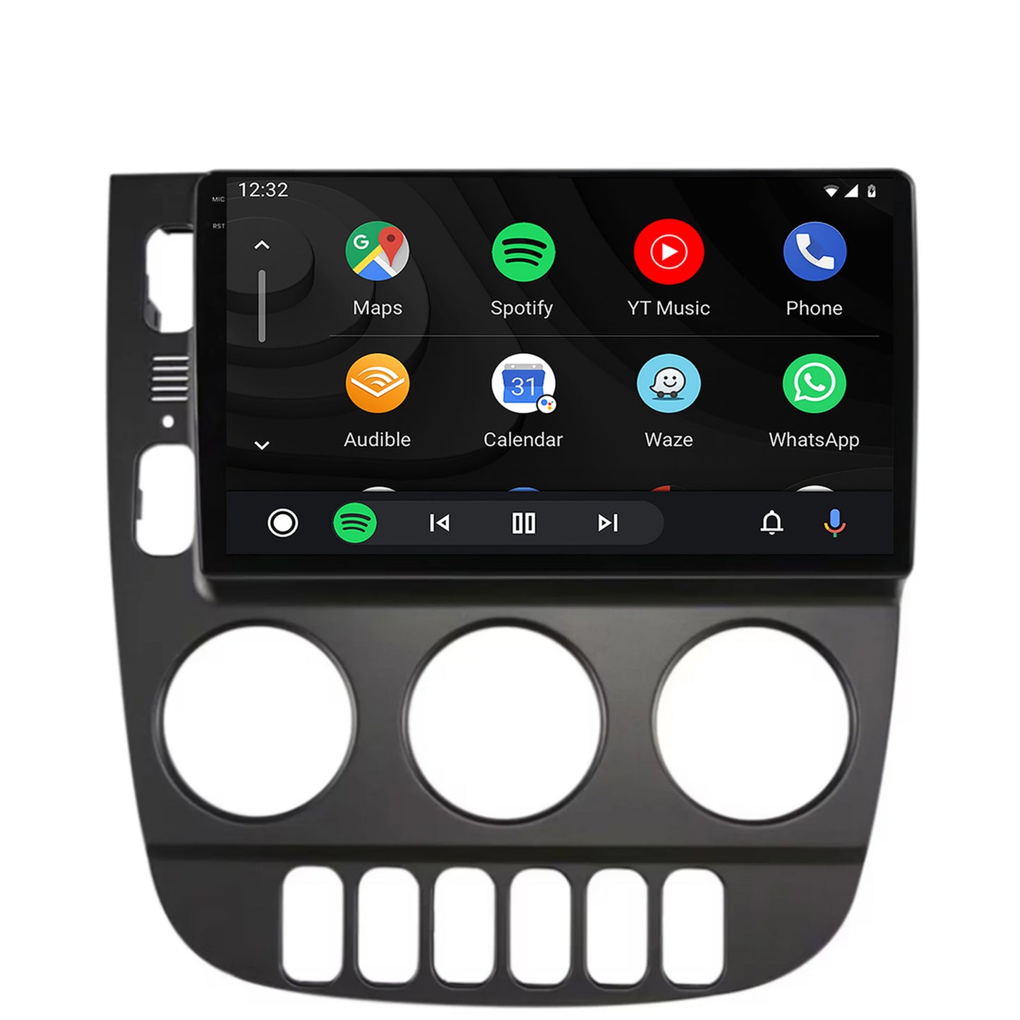 Navigatie 2K Mercedes Benz ML W163 (1998-2005), Android, S-Quadcore / 4GB RAM + 64GB ROM, 9.5 Inch - AD-BGS90042K+AD-BGRKIT405V3