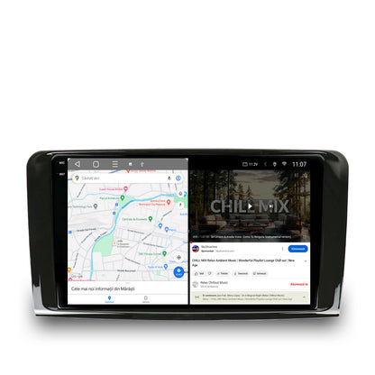 Navigatie 2K Mercedes Benz ML W164 / GL X164, Android, S-Quadcore / 4GB RAM + 64GB ROM, 9.5 Inch - AD-BGS90042K+AD-BGRKIT405
