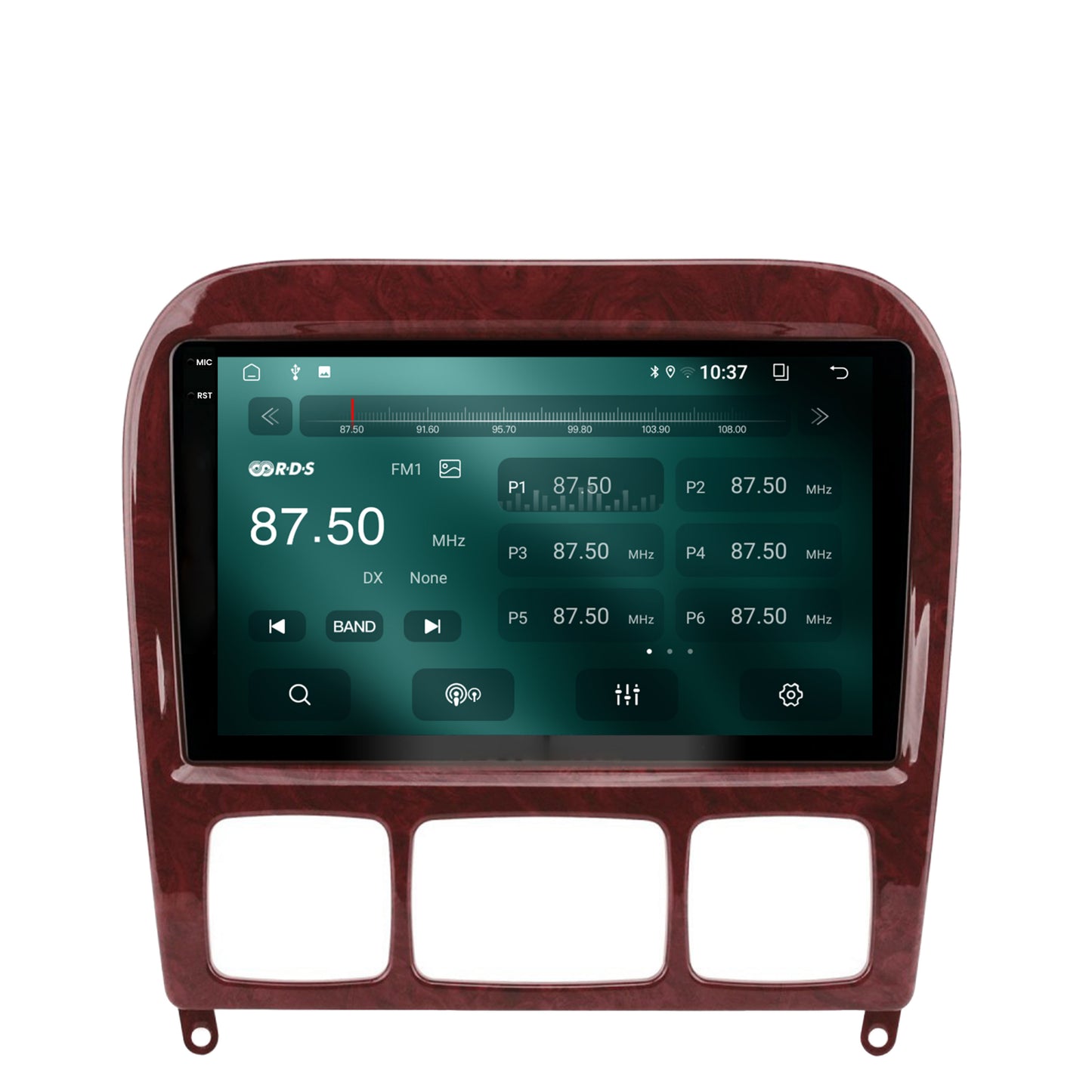 Navigatie 2K Mercedes Benz S-Class (1998-2005), Android, S-Quadcore / 4GB RAM + 64GB ROM, 9.5 Inch - AD-BGS90042K+AD-BGRKIT408