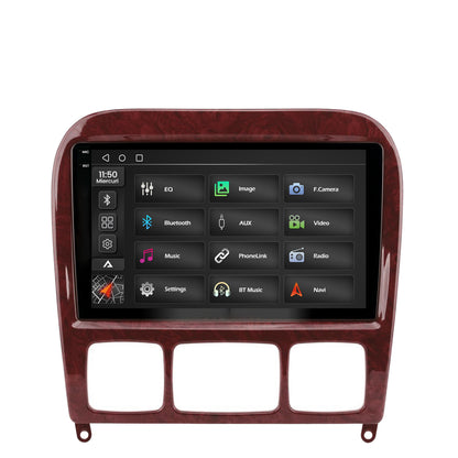 Navigatie 2K Mercedes Benz S-Class (1998-2005), Android, S-Quadcore / 4GB RAM + 64GB ROM, 9.5 Inch - AD-BGS90042K+AD-BGRKIT408