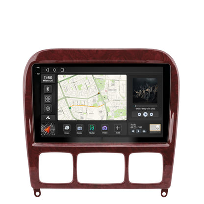 Navigatie 2K Mercedes Benz S-Class (1998-2005), Android, S-Quadcore / 4GB RAM + 64GB ROM, 9.5 Inch - AD-BGS90042K+AD-BGRKIT408