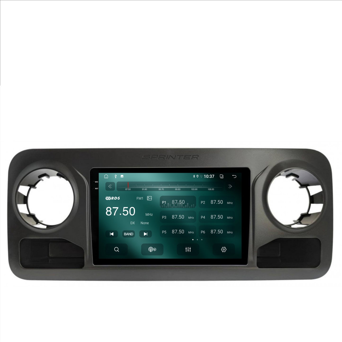 Navigatie 2K Mercedes Benz Sprinter, Android, S-Quadcore / 4GB RAM + 64GB ROM, 10.36 Inch - AD-BGS100042K+AD-BGRKIT407V2