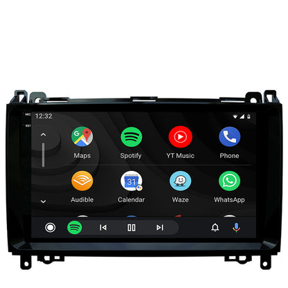Navigatie 2K Mercedes Benz Sprinter, Viano, Vito, A/B Class, Crafter, Android, S-Quadcore / 4GB RAM + 64GB ROM, 9.5 Inch - AD-BGS90042K+AD-BGRKIT407